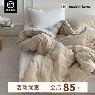 被 条纹恒温被aasaroom韩国60支高密度纯棉四季 现货 小美自留