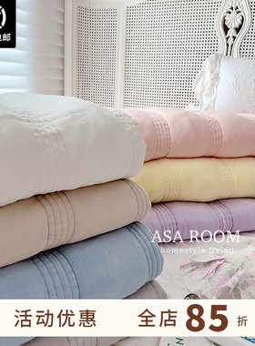 现货▲全店ZUI软～ asaroom 韩国天丝空调被 薄被可机洗 空调房用