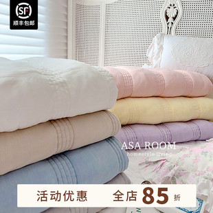 薄被可机洗 现货 韩国天丝空调被 asaroom 空调房用 全店ZUI软～