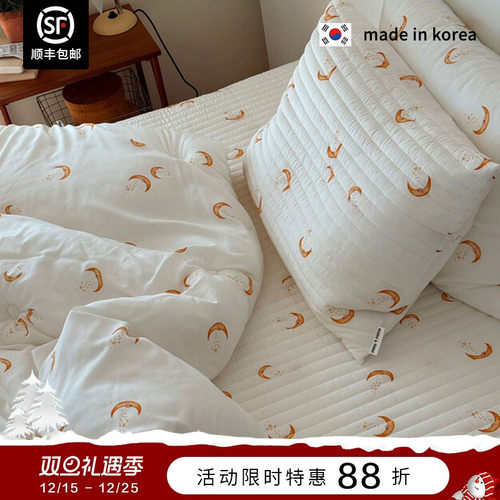 韩国莫代尔月亮被子床单