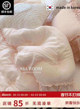 巨巨巨柔软~ASAROOM 韩国莫代尔多色四季被 柔软春秋厚被