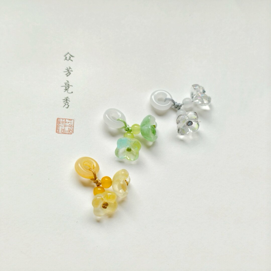 批发拿货桂花小提溜手串压襟