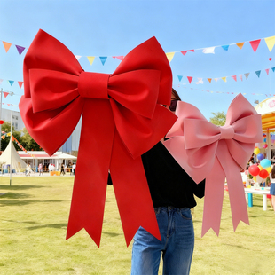 超大蝴蝶结装饰墙上大号立体墙面挂饰生日拍照道具节日场景布置
