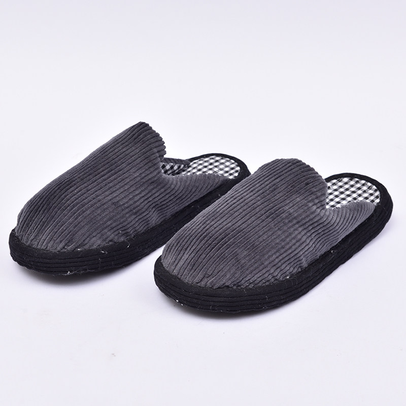 老北京千层底手工布拖鞋居家包头棉拖鞋女冬季加厚保暖毛绒月子鞋