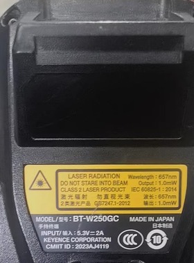 KEYENCE/基恩士原装正品BT-W250GC条形码读码器拍前询价质保一年