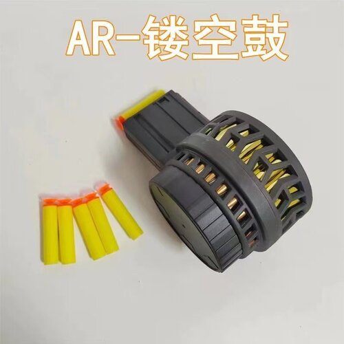 锋加盛/北斗战术通用大容量尼龙弹鼓AR通用镂空造型蛋鼓FJS司骏
