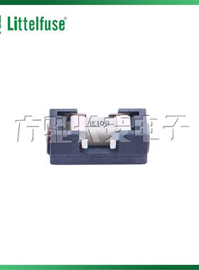 力特1808陶瓷快熔断保险丝0154010.DRL LF 10A带座一次性贴片125V
