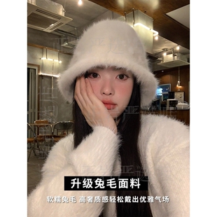 高级感超好看渔夫帽冬帽子女士冬季女高级感超好看显脸小防晒新款