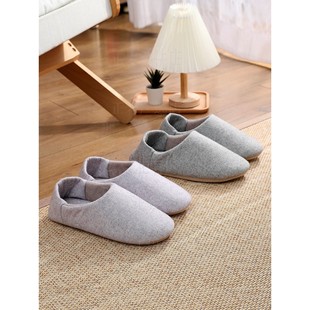 木地板专用静音拖鞋日式室内无声卧室家用软底防滑四季通用居家款