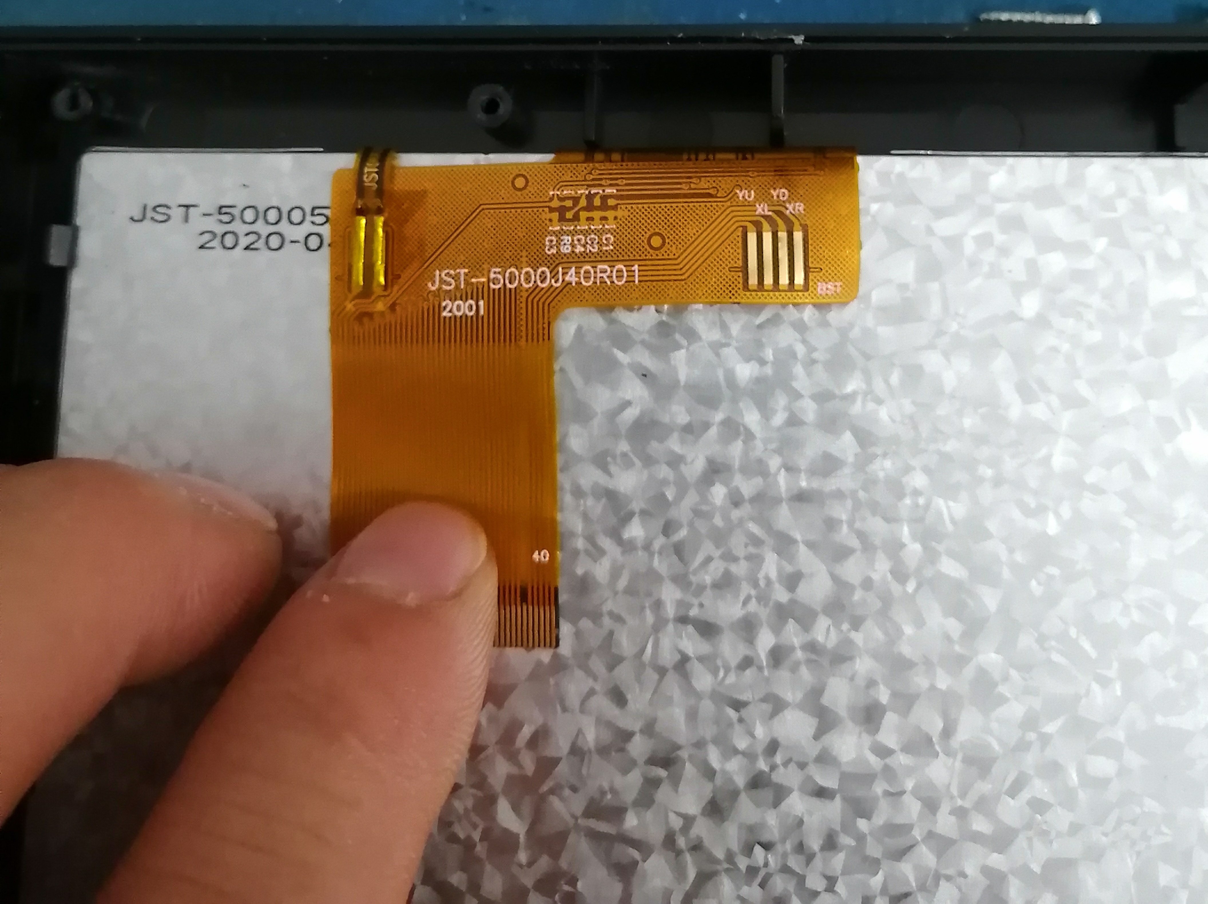 适用于 统战联合户外可视鱼竿锚鱼器显示液晶内屏JST-5000J40R01