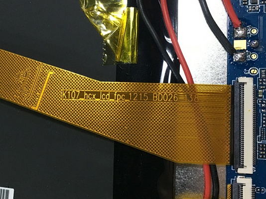 平板电脑内外显示屏幕