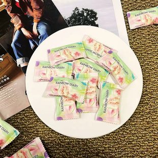 彩虹日记热海番石榴味果汁糖结婚订婚喜糖伴手礼散装招待小零食