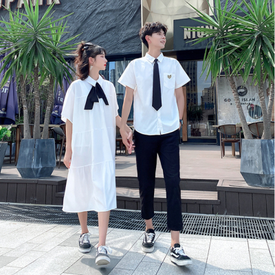6942 女套装P80 男套装P80 新款情侣装学院风衬衫JK制服班服