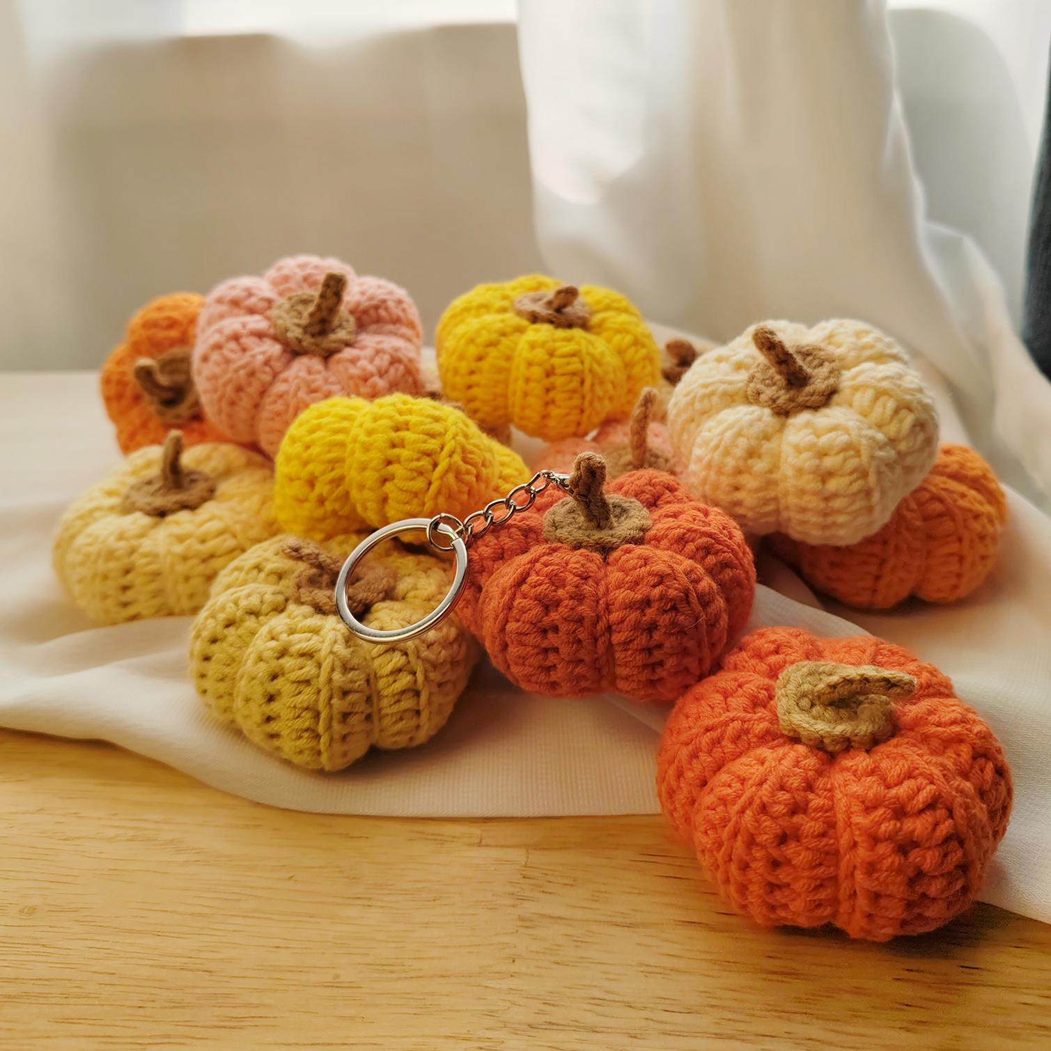 [成品包邮]手工钩针毛线编织南瓜玩偶ins万圣节摆挂件包包挂件辅,节庆用品/礼品,创意玩偶,淘宝优惠券,粉丝福利购,淘宝优惠卷