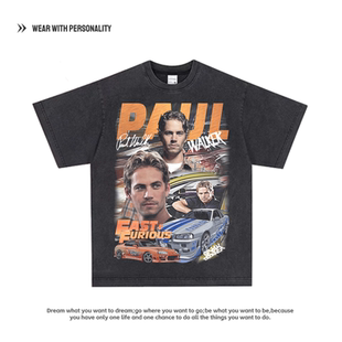 凯德 坎宁安 美式篮球小领口纯棉街头复古做旧潮街头长短袖tT恤