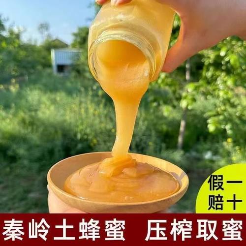 秦岭野生土蜂蜜纯正天然农家自产