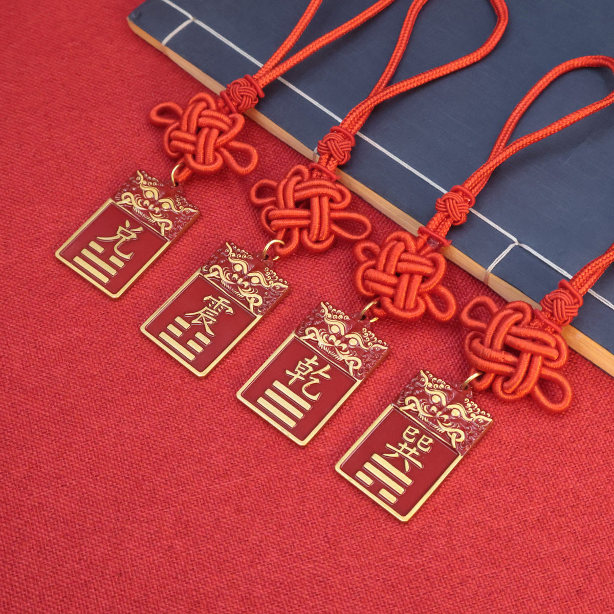 黄铜八卦牌补角卦牌挂件房屋缺角