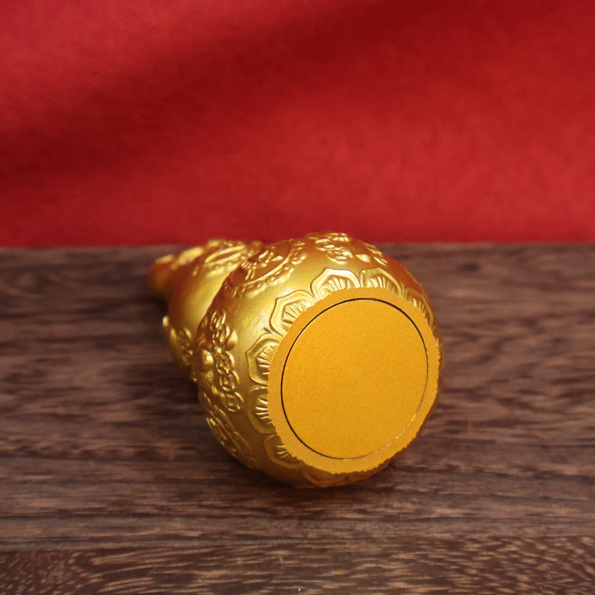 黄铜龙头葫芦招财进宝开口空心纯