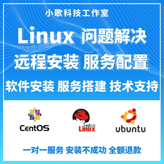 linux问题解决centos/ubuntu系统安装软件运维护修复故障技术支持