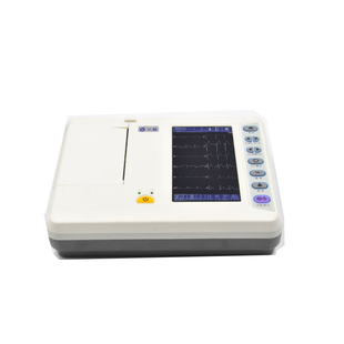 正品广州三锐六道心电图机带自动分析结果宽屏3306B六道心电图机