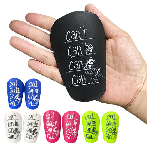 MINI迷你足球护腿板儿童成人涂鸦