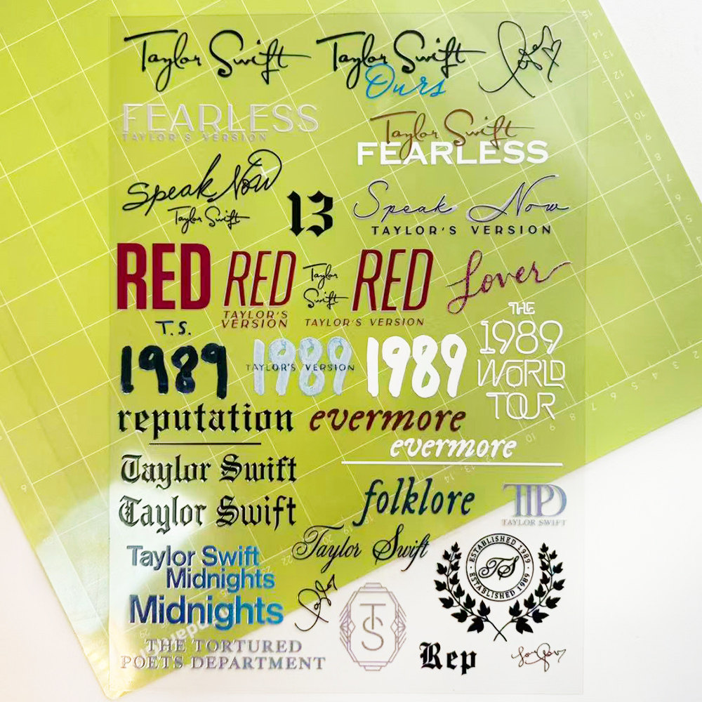 霉霉Taylor Swift 泰勒斯威夫特镂空水晶转印贴纸diy专辑周边礼物,文具电教/文化用品/商务用品,贴纸/立体贴纸,淘宝优惠券,粉丝福利购,淘宝优惠卷