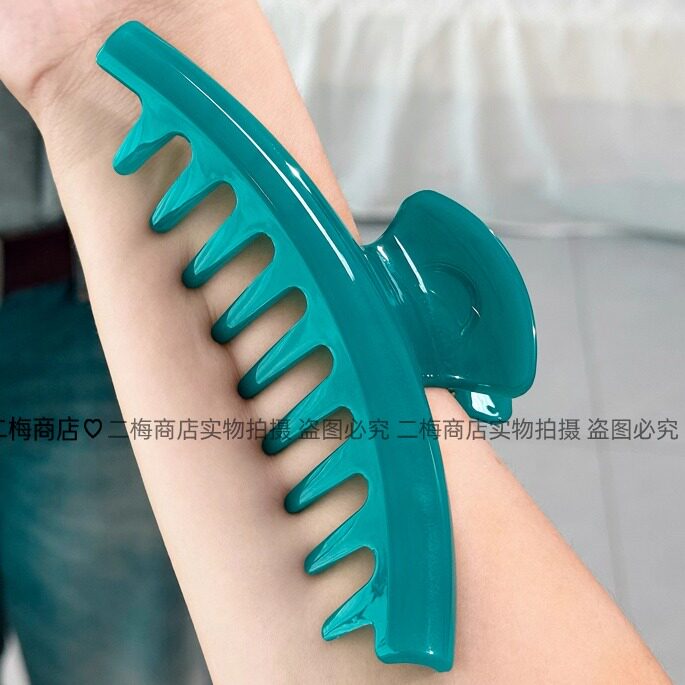 法式高级感超大号弧形发抓发夹女基础百搭盘发抓夹ins风鲨鱼夹