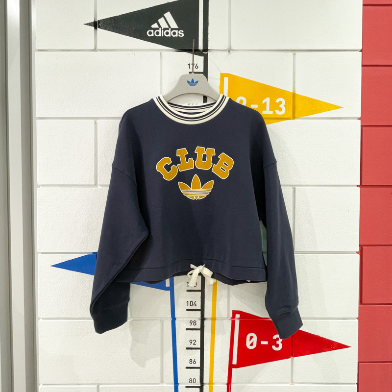 阿迪达斯运动休闲卫衣套头衫