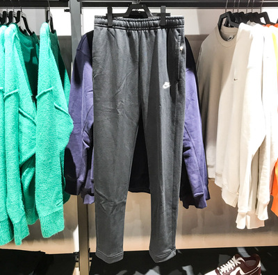 耐克男装2024春新款针织直筒长裤