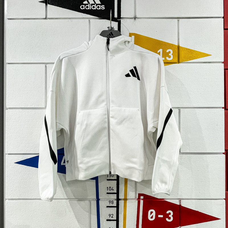 ADIDAS阿迪达斯女装2024秋季新款轻薄连帽运动休闲夹克外套JE7849