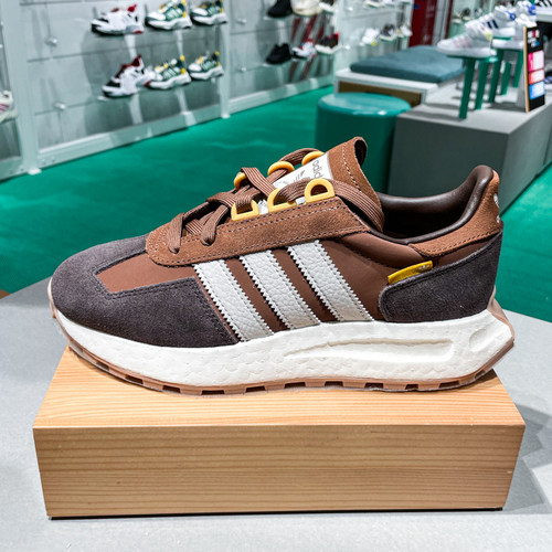 ADIDAS阿迪达斯三叶草男女2025春RETROPY E5经典运动休闲鞋JQ0006