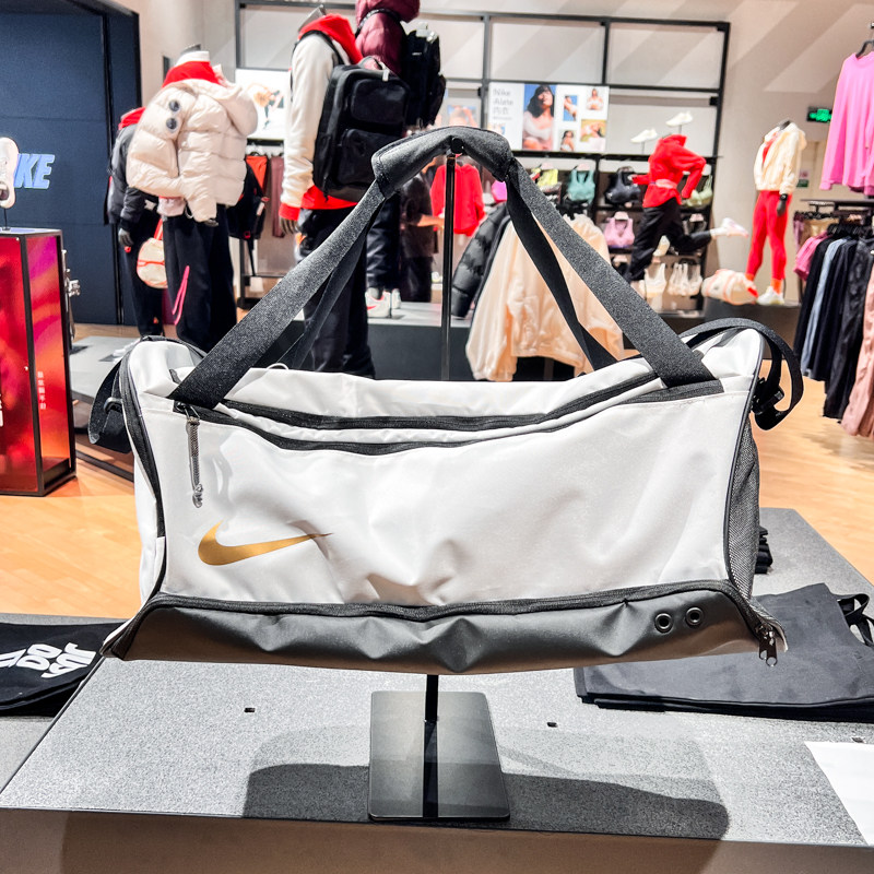 Nike耐克男女包2025夏季健身训练大容量单肩挎包手拎包DX9789-100