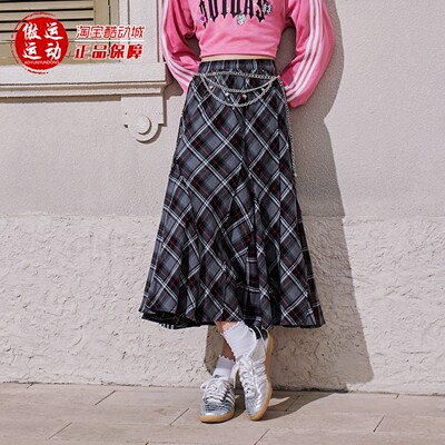 阿迪达斯三叶草女子运动半身裙