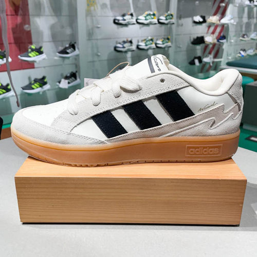 ADIDAS阿迪达斯男女2024冬季新款舒适透气耐磨运动休闲板鞋JR8361