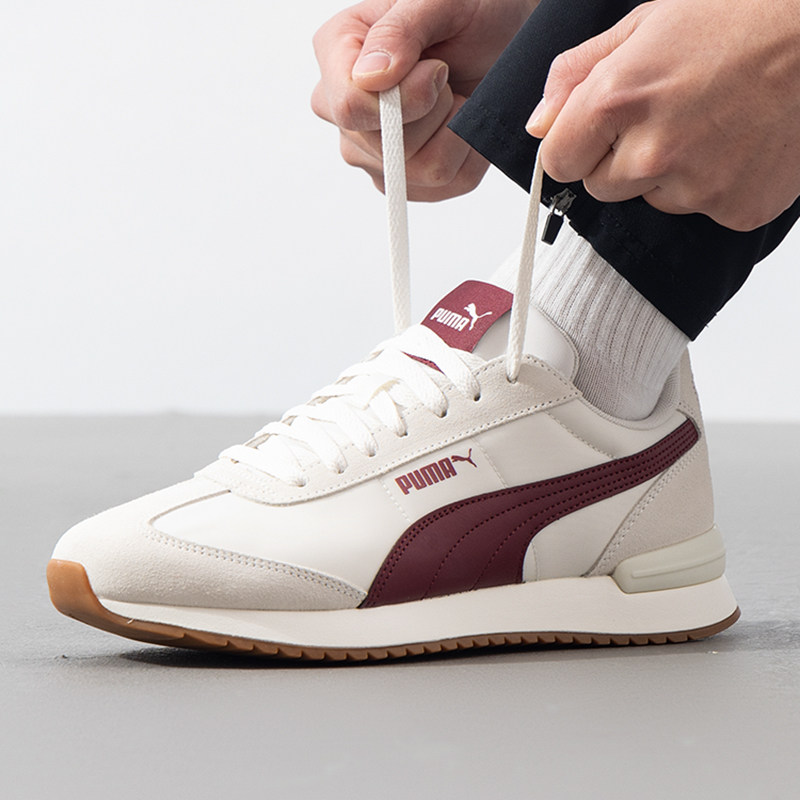 PUMA彪马男女2025春款R78复古轻便跑鞋休闲运动鞋T头鞋 399250-14