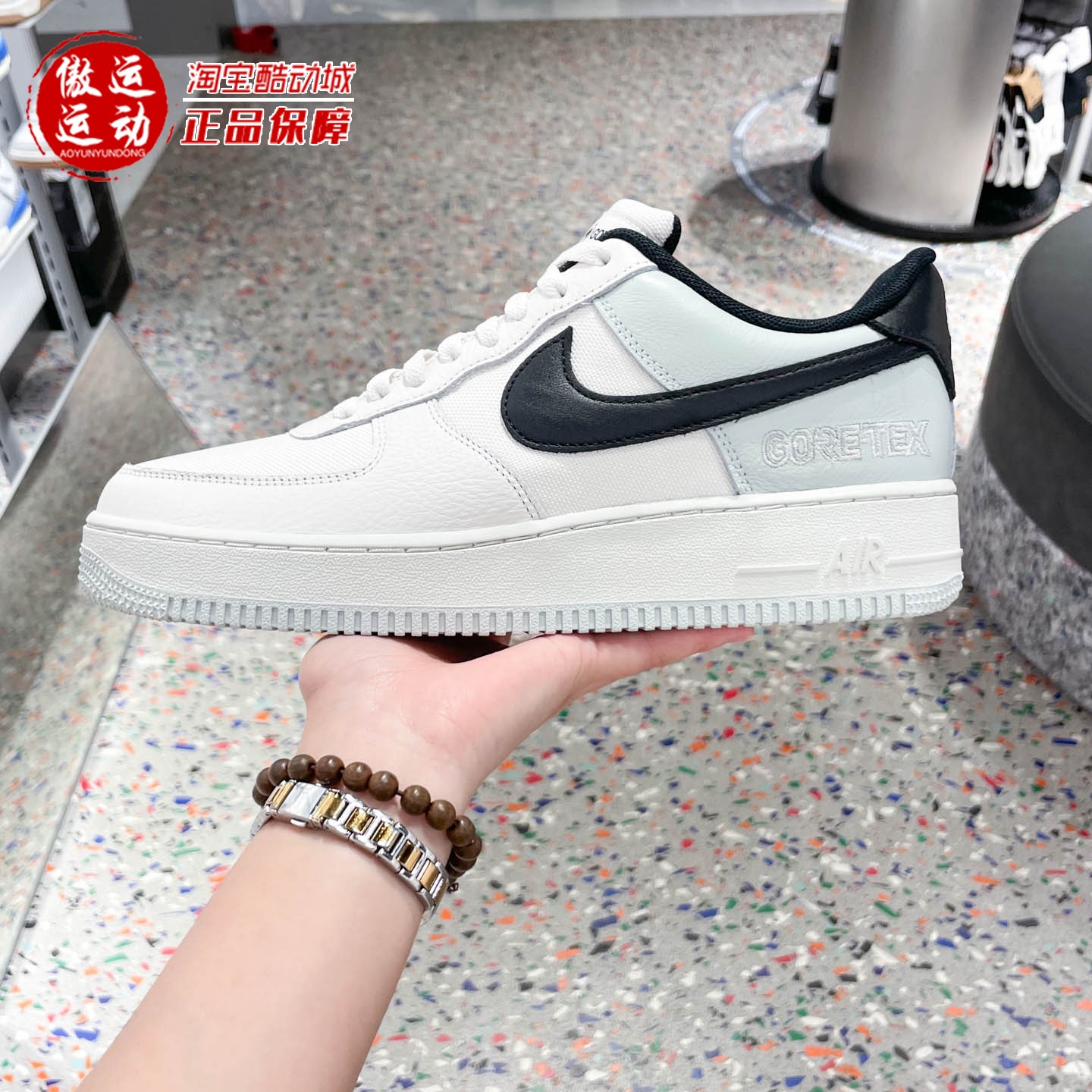 Nike耐克2025冬季AF1男子空军一号经典百搭防水运动鞋 CK2630-004