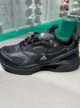 阿迪达斯女子2025春款SWANNER缓震回弹休闲运动训练跑步鞋 JR5693