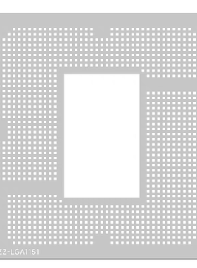 AM4 AM5 LGA1151 1155 1156 12001700 CPU脚坐钢网刮锡浆网植锡网