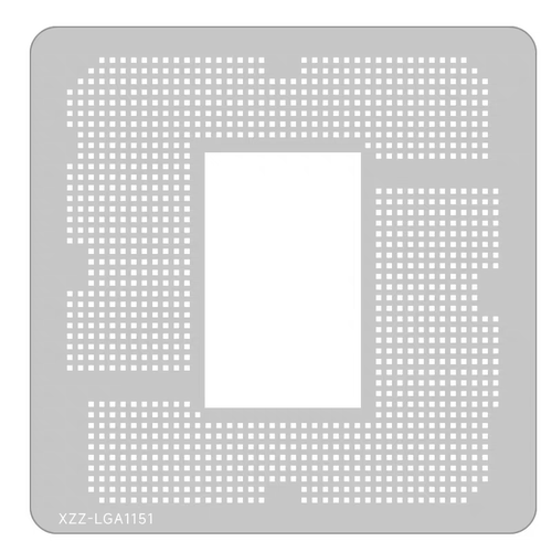 AM4 AM5 LGA1151 1155 1156 12001700 CPU脚坐钢网刮锡浆网植锡网