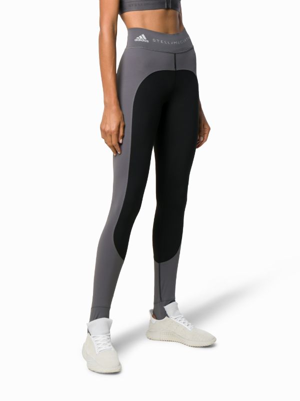 现货 adidas stella 联名款运动瑜伽健身紧身高腰弹力长裤
