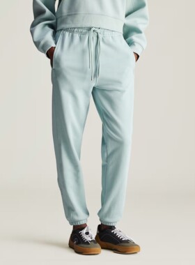 代购 Adidas Stella 女运动休闲卫裤针织透气束脚长裤IW9887