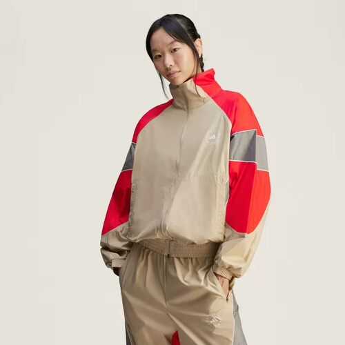 现货 adidas stella 新款速干防风时尚拼接运动外套JI5133