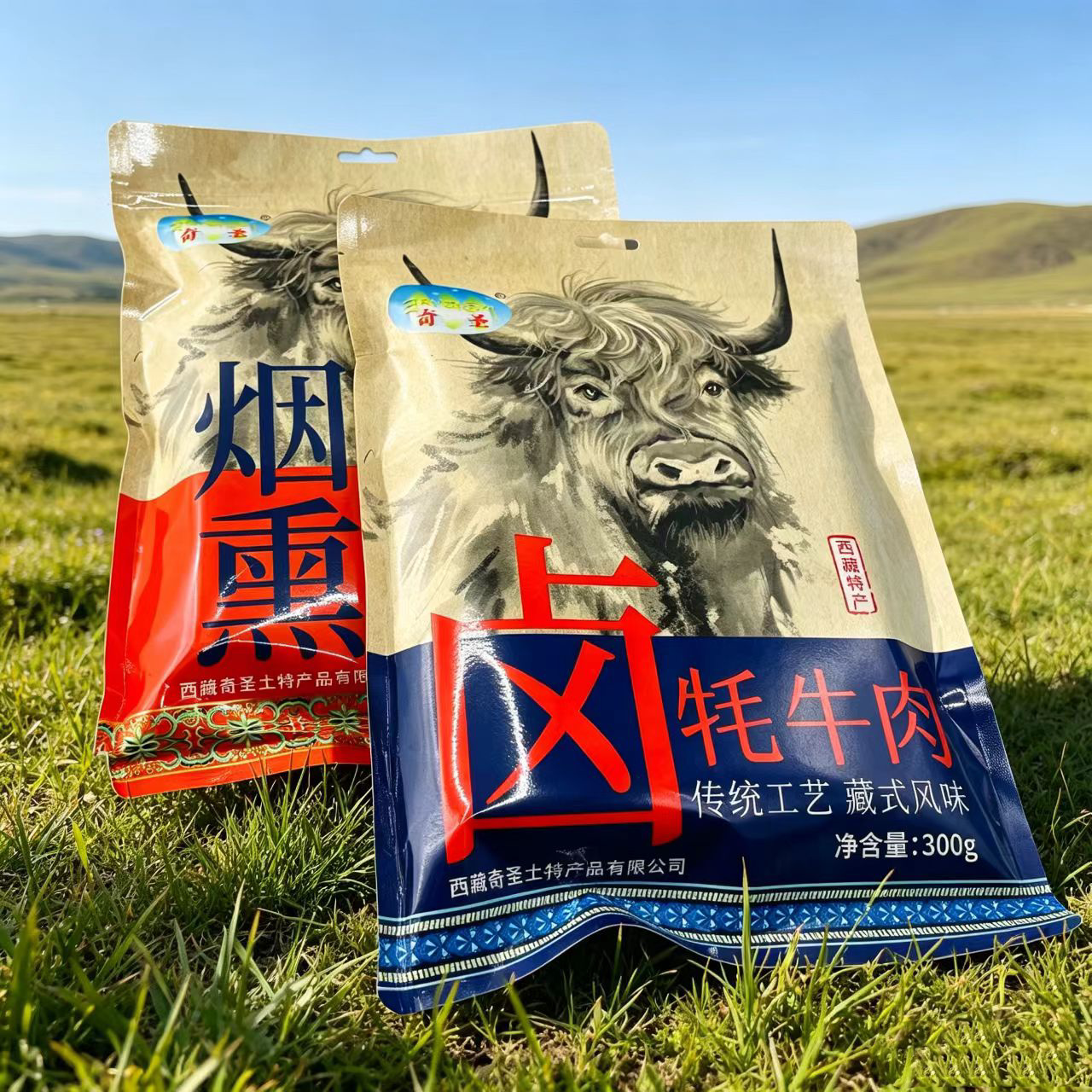 奇圣牦牛肉干休闲零食拉萨直发