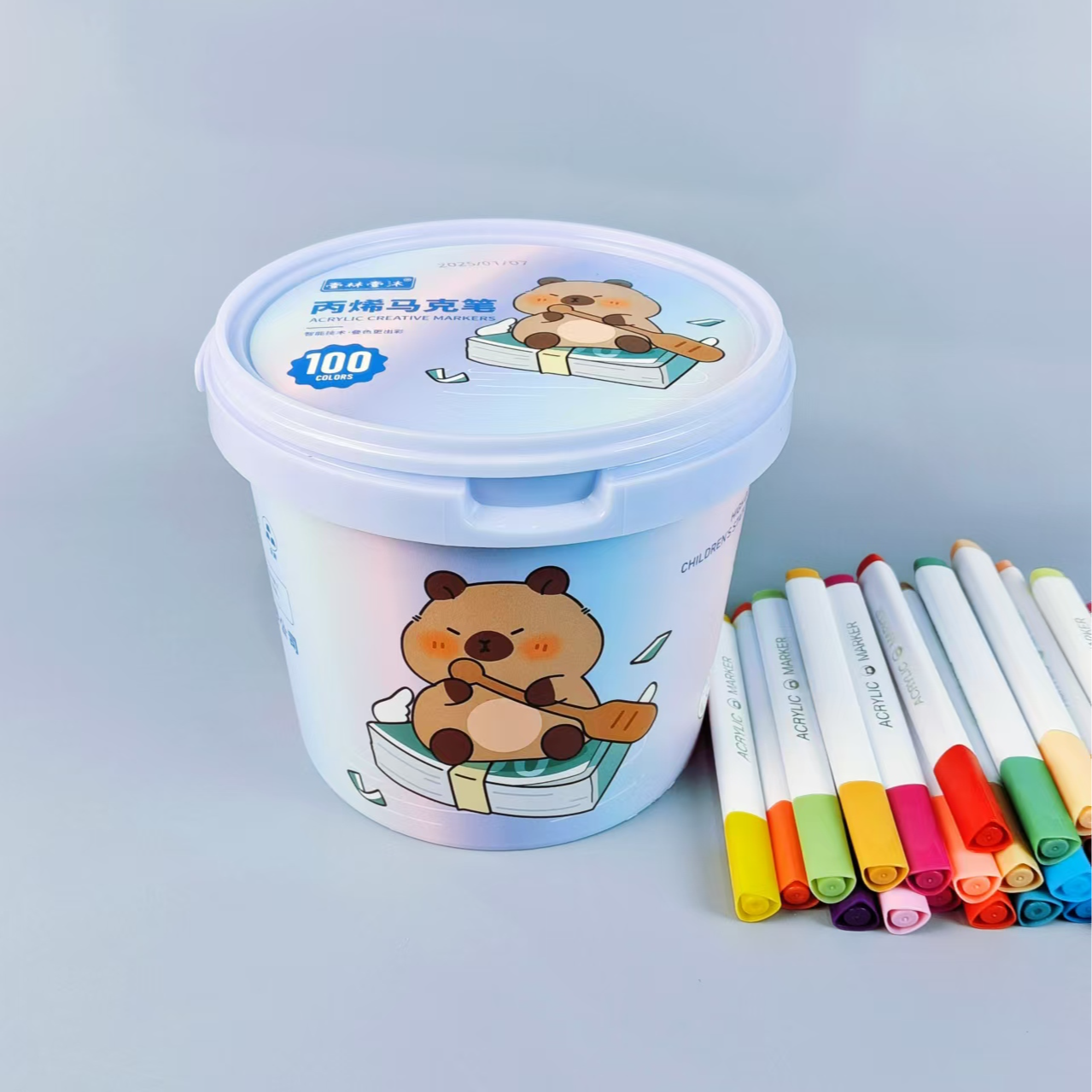 AA-壹林壹沐100色丙烯马克笔1015,文具电教/文化用品/商务用品,秀丽笔/软笔/书法笔,淘宝优惠券,粉丝福利购,淘宝优惠卷