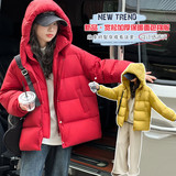 女童加厚棉服冬季新款儿童夹棉冬装女孩面包服女大童棉衣外套，童装棉衣，摩比熊