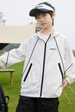 男童字母印花拼接防晒衣夏季新款中大童薄款透气+UPF防晒服，商品下架区，摩比熊