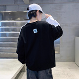 儿童装男童秋装卫衣新款秋款t恤秋季男孩上衣中大童打底衫潮，童装T恤，摩比熊