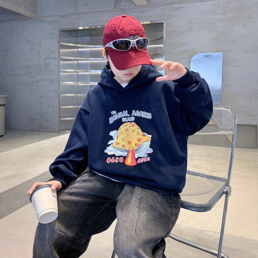 男童春秋款卫衣新款儿童秋季宽松连帽上衣中大童秋装休闲长袖,童装卫衣/绒衫,摩比熊 男童春秋款卫衣新款儿童秋季宽松连帽上衣中大童秋装休闲长袖,童装卫衣/绒衫,摩比熊