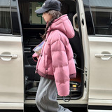 女童棉服冬季新款儿童夹棉冬装女孩加厚面包服女大童棉衣外套，童装棉衣，摩比熊