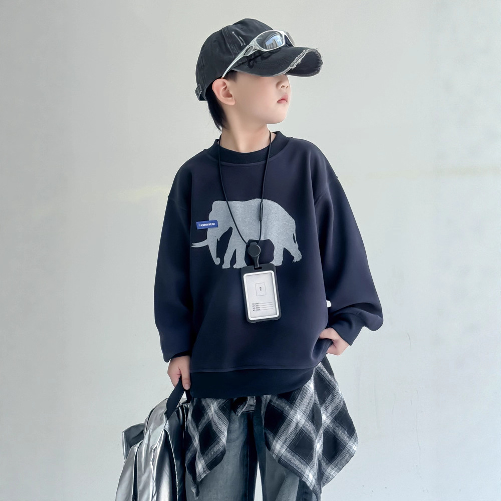 男童卫衣春秋款新款儿童装痞帅气洋气时髦炸街秋季长袖打底衫,童装卫衣/绒衫,摩比熊 男童卫衣春秋款新款儿童装痞帅气洋气时髦炸街秋季长袖打底衫,童装卫衣/绒衫,摩比熊